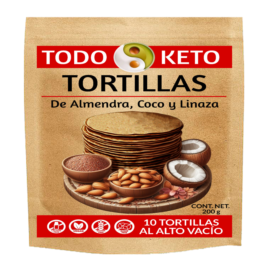 Tortillas Keto de Almendra Low Carb TODO KETO SHOP