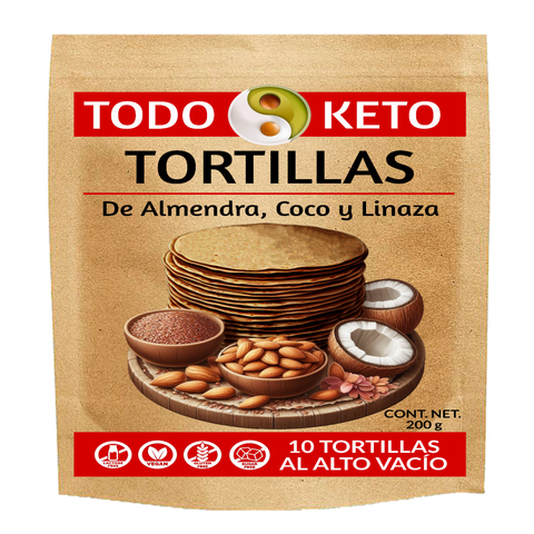 Tortillas Keto de Almendra Low Carb