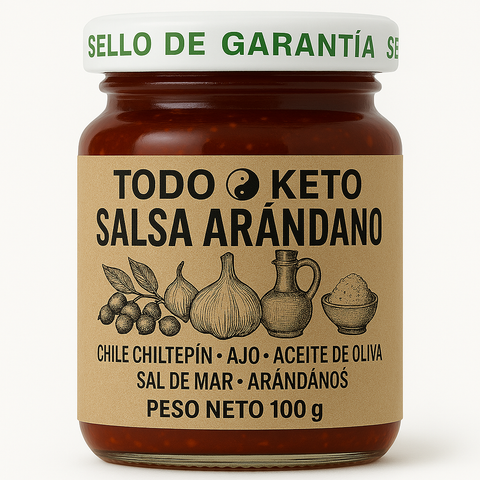 KETO SALSA CON ARANDANO
