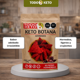 Totopos Keto de Almendra Adobados 40 Piezas