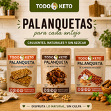 Palanqueta de Cacahuate sin Azúcar Keto