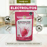 Electrolito En Polvo- Sabor Fresa Con Stevia(150g)