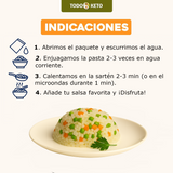 Arroz de Konjac TODO KETO – 40 Piezas de 250 g | Bajo en Carbohidratos, Vegano y Sin Gluten
