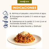 Fetuccinis de Konjac Shirataki |  TODO KETO sin Gluten(250g)