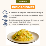 Fideos Keto Pasta de Konjac Shirataki sin Gluten | TODO KETO (250g)