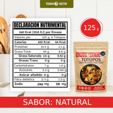Totopos Keto de Almendra Veganos sin Glúten 40 Piezas