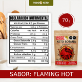 Totopos Keto Botana Flamin Hot 20 Piezas