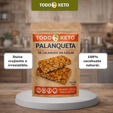 Palanqueta de Cacahuate sin Azúcar Keto