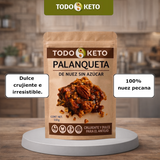 Palanqueta de Nuez Pecana Keto sin Azúcar