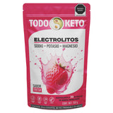 Electrolito En Polvo- Sabor Fresa Con Stevia(150g)