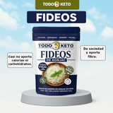 Fideos Pasta  de Konjac Shirataki sin Glúten | TODO KETO (250g)