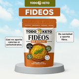 Fideos Keto Pasta de Konjac Shirataki sin Gluten | TODO KETO (250g)