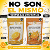 Electrolitos En Polvo-Sabor Naranja Con Stevia(150g)