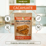 Palanqueta de Cacahuate sin Azúcar Keto
