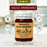 KETO SALSA CON ARANDANO