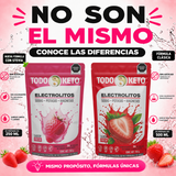 Electrolito En Polvo- Sabor Fresa Con Stevia(150g)