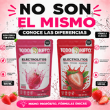 Electrolito En Polvo- Sabor Fresa Con Stevia(150g)