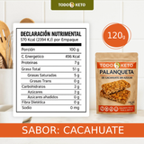 Palanqueta de Cacahuate sin Azúcar Keto