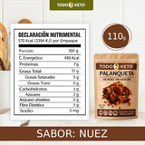 Palanqueta de Nuez Pecana Keto sin Azúcar
