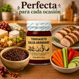 KETO SALSA CON ARANDANO