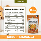 Electrolitos en Polvo  - Sabor Naranja |Sin Azúcar (150g)