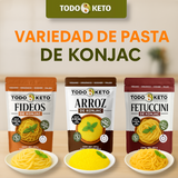 Fetuccinis de Konjac Shirataki |  TODO KETO sin Gluten(250g)