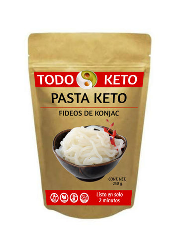 Fideos Keto Pasta de Konjac Shirataki sin Glúten