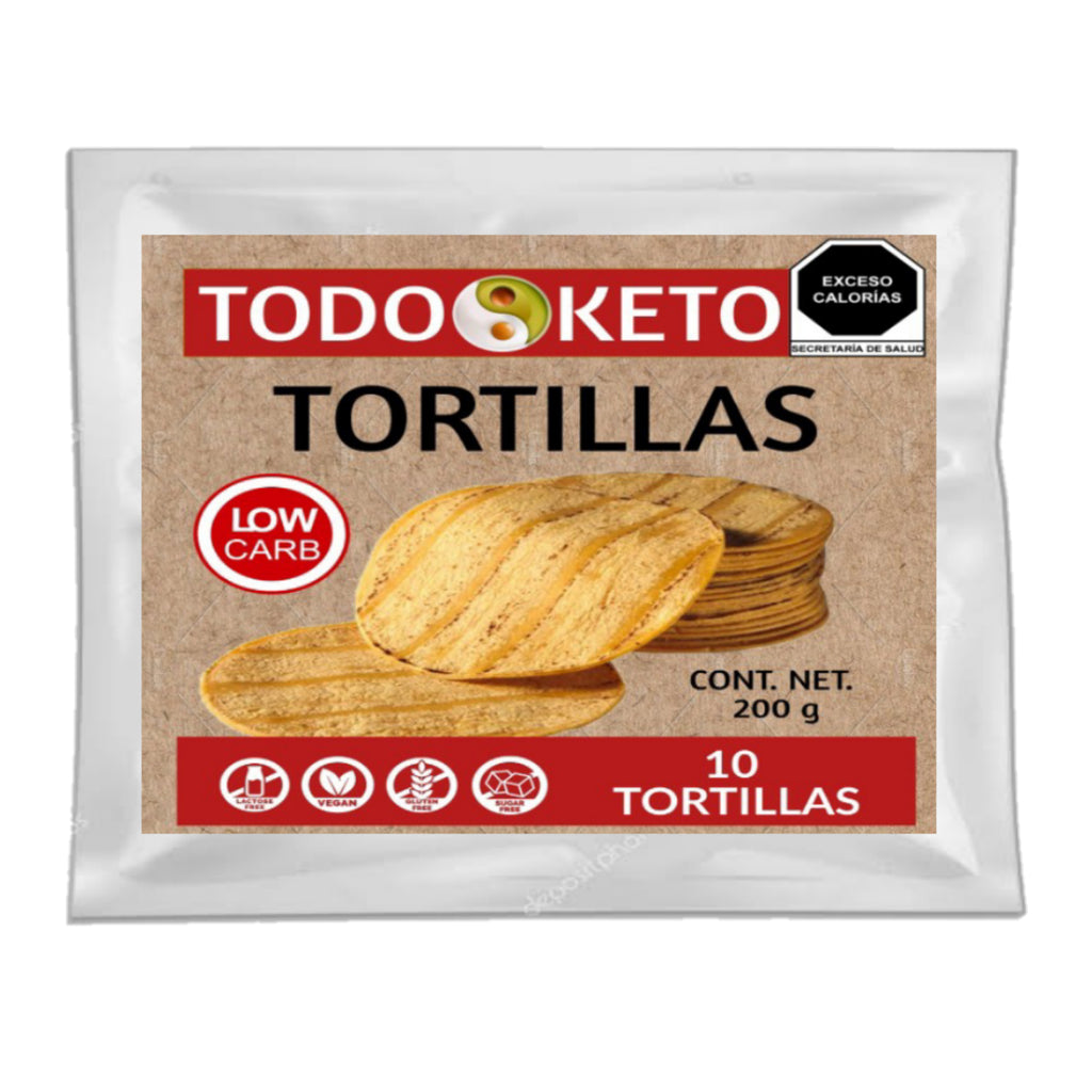 Tortillas Keto de Almendra Low Carb TODO KETO SHOP