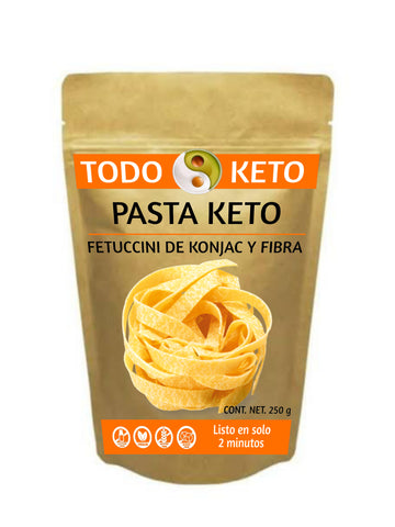 Fetuccinis Keto de Konjac Shirataki sin Gluten